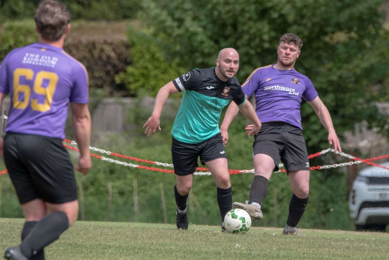 Newbury Sunday League - NWX beat Diamond FC to win the Lambourn Cup - Photo: Danny Joyce