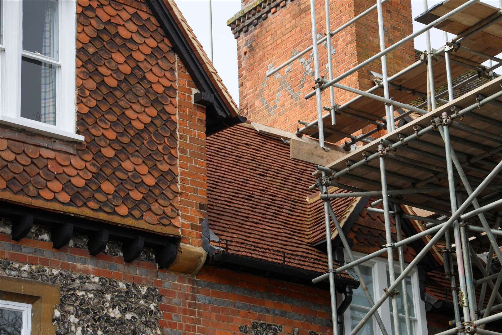 “If one of those roof tiles fell on a person from that height, they’d either have a life-changing injury or die. If two or three of those fell on a car, who knows what would happen.”
