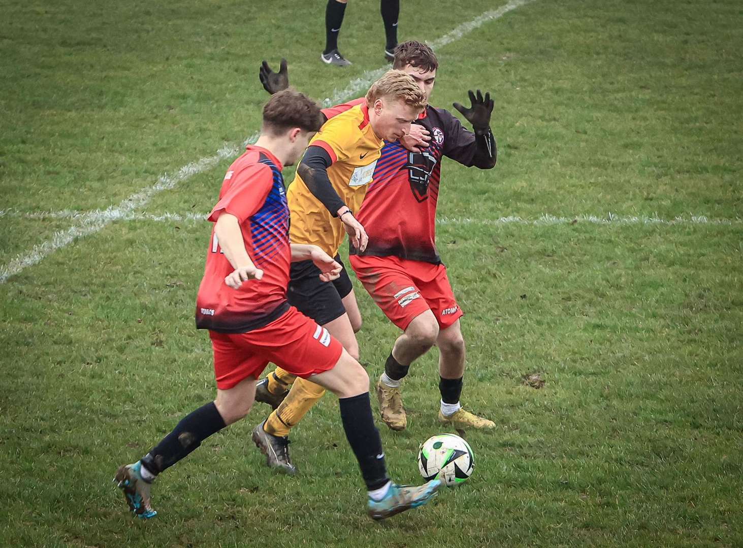 Kingsclere beat AFC Aldermaston in Newbury Sunday League - Photo: Wilf Springer