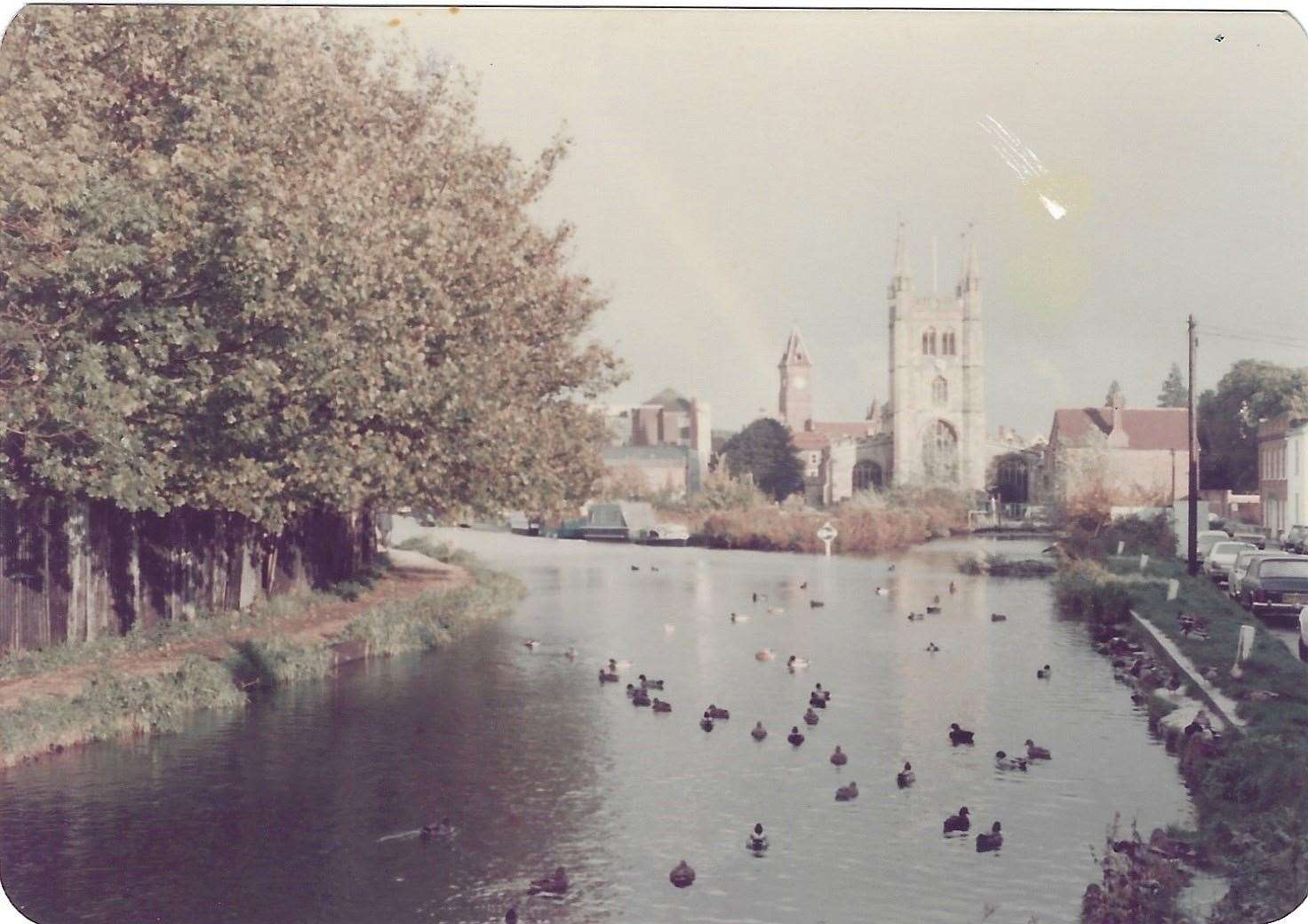 This picture was sent in from across the Atlantic – Mike Friend of Raleigh, North Carolina, to be exact. He said: “Here’s a picture of St Nicolas Church, taken from the opposite direction, before the flats obscured the magnificent view. I was ex-St Bart’s in the 1950s, but have now lived in the US for 50 years plus, where I worked for IBM here in Research Triangle, NC.”