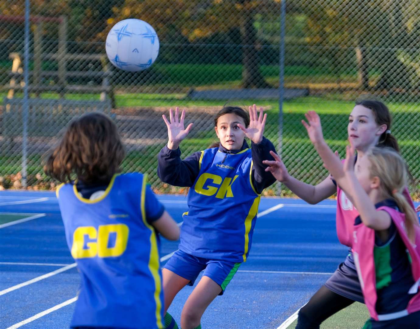 Thorngrove School welcomed over 100 pupils from local primary schools to take part in its under-11 netball festival