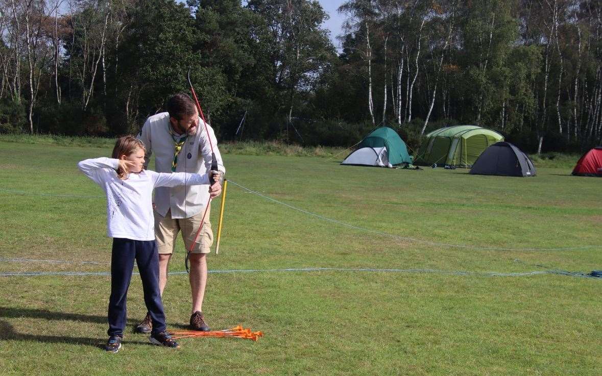 There were archery sessions on September 3, credit: Pete Hughes