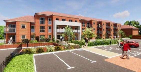 The retirement flats in Tadley. (49282364)