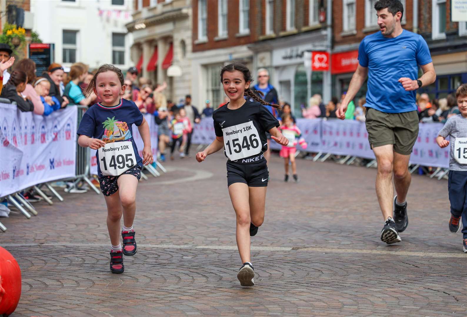 Newbury 10k - 5-10 years Race