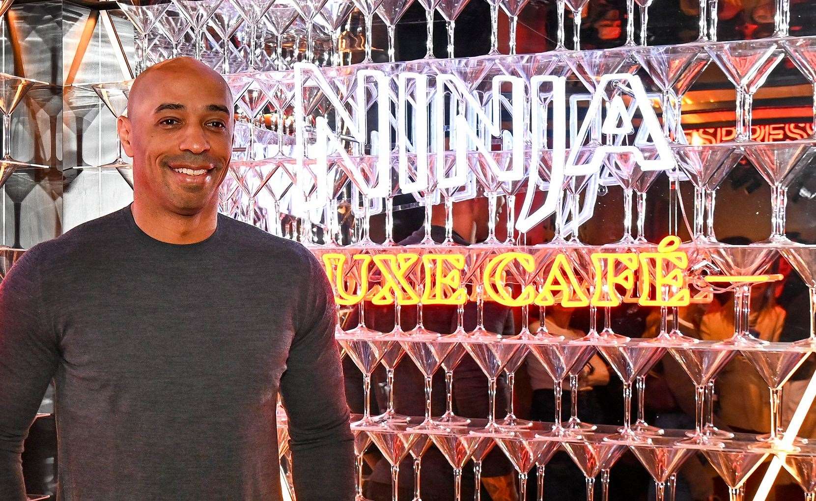 Thierry opened the Ninja House of Vibes Café in London earlier this week