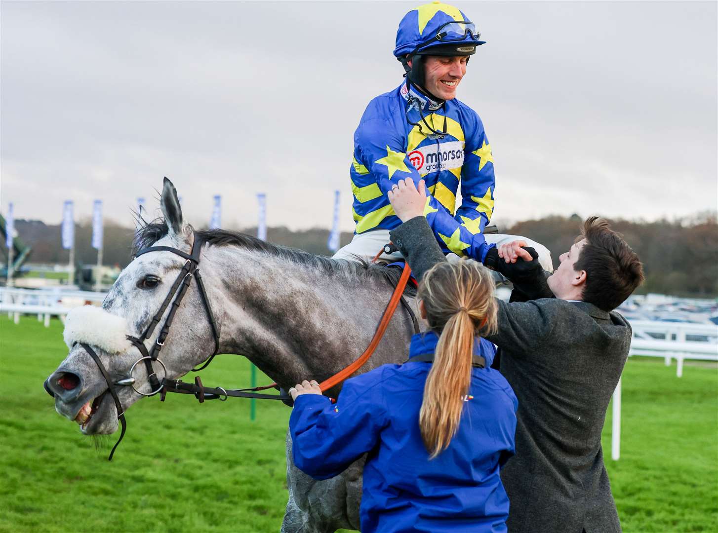 Kandoo Kid delivered a performance to remember, as he won the Coral Gold Cup