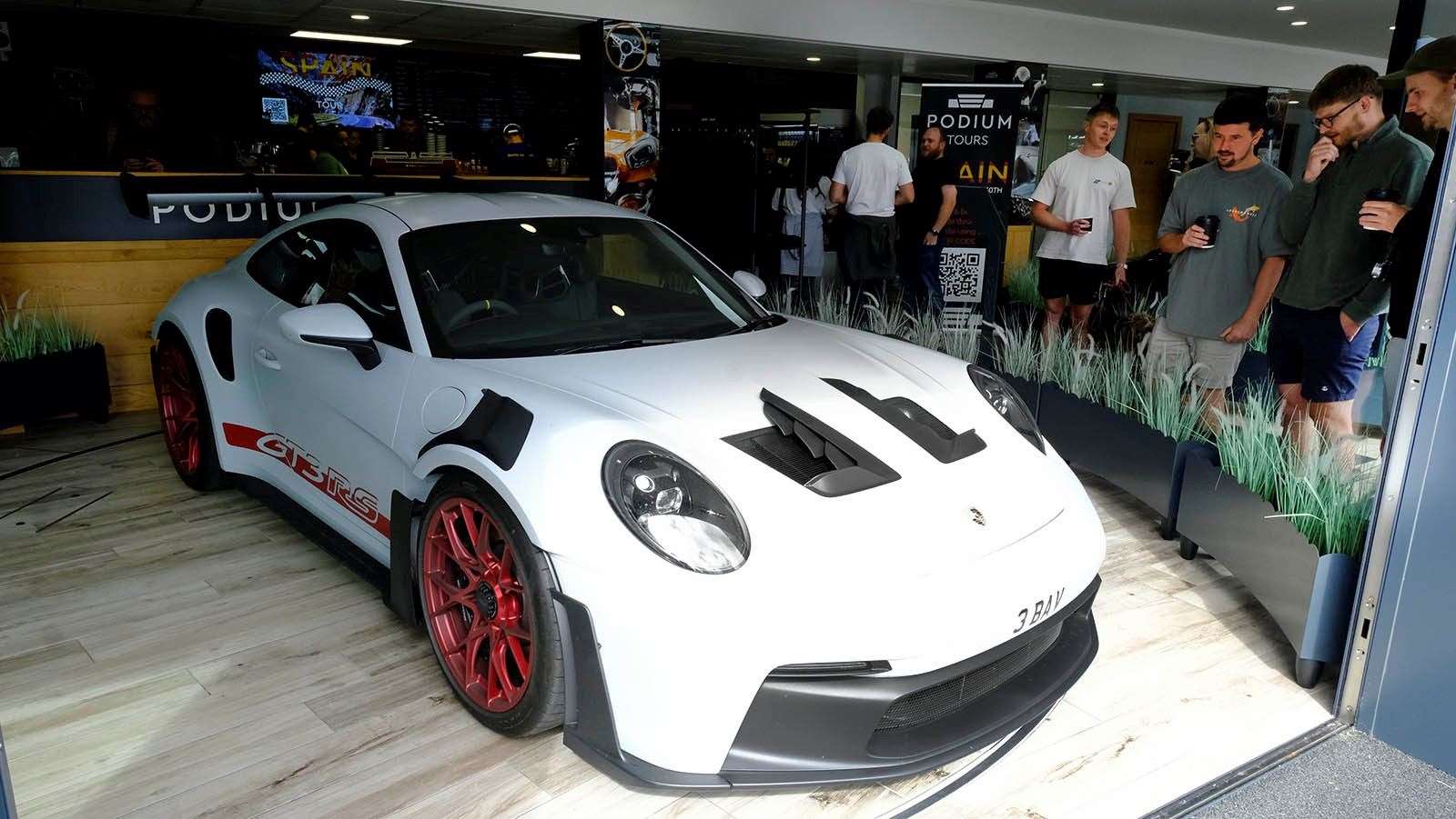 Porsche GT3RS was popular.