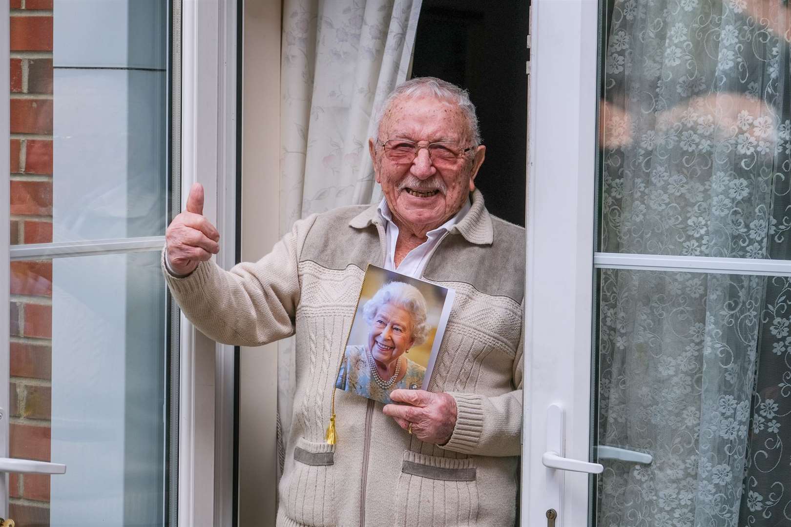 John Quince celebrates turning 100 years old Picture Phil Cannings (46631510)