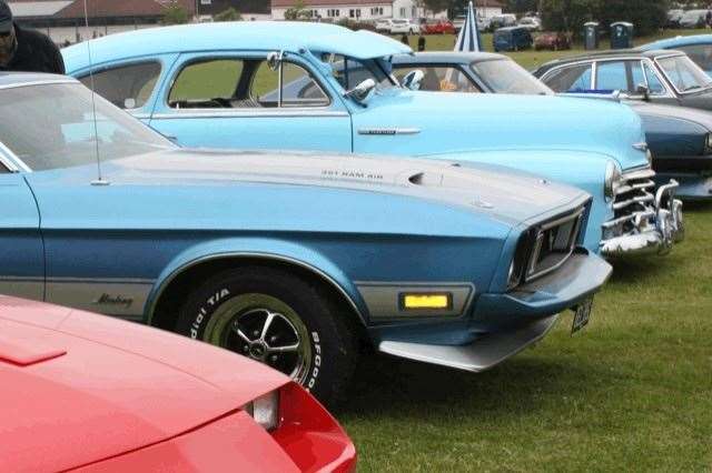 Visit the classic car show at Newbury Racecourse on Sunday