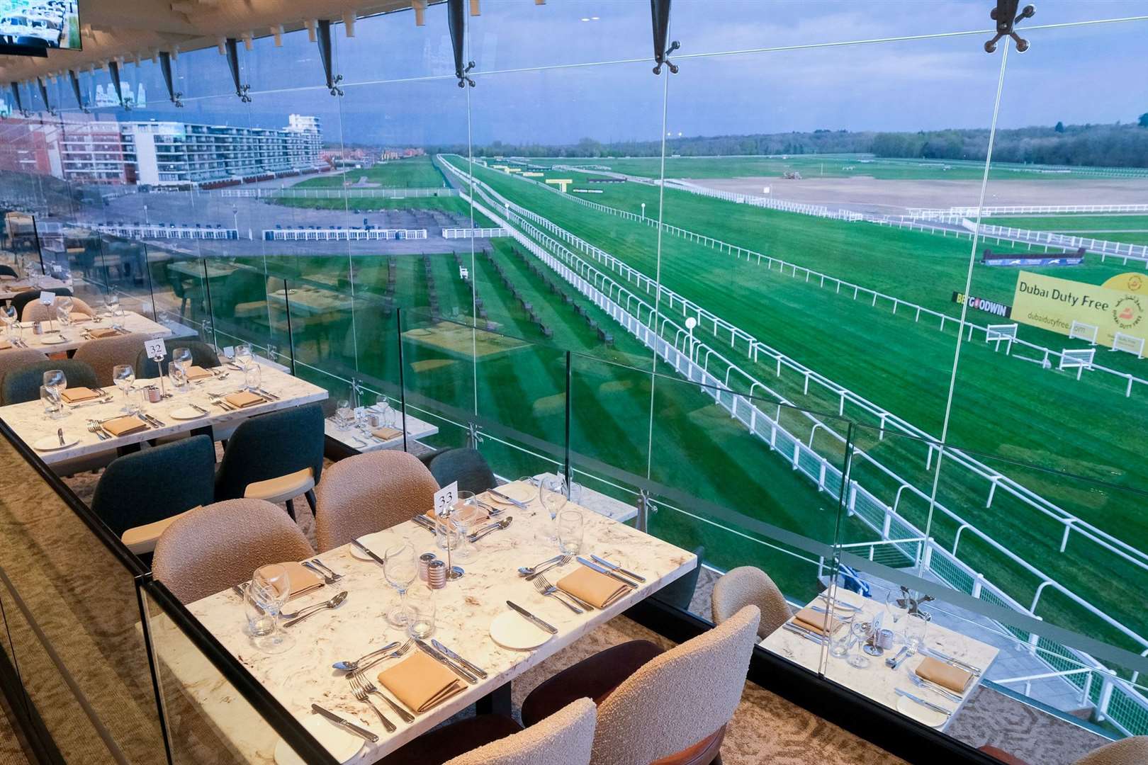 Inside the restaurant