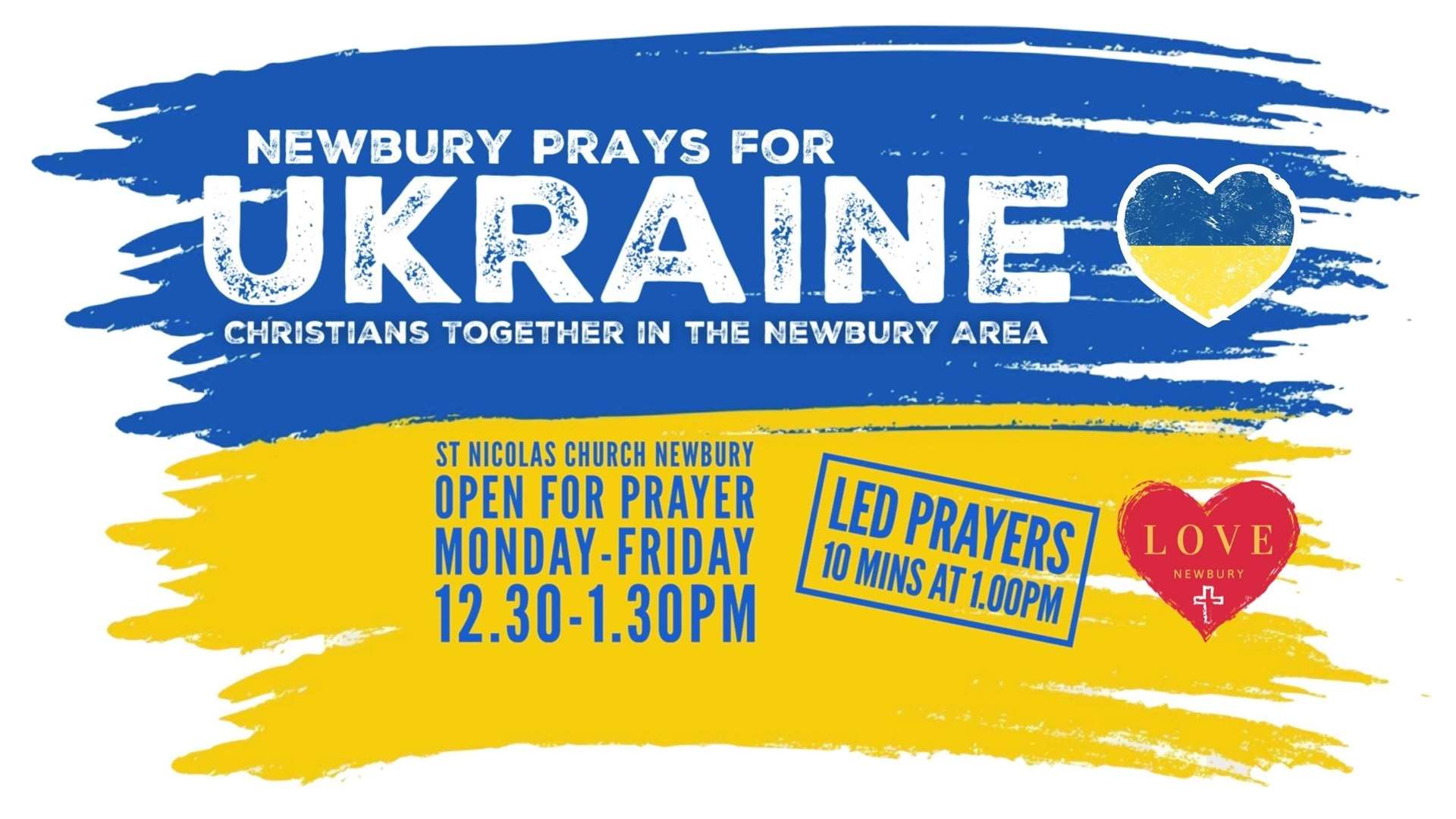 The church will be open for prayer every lunchtime until Easter. (55631826)
