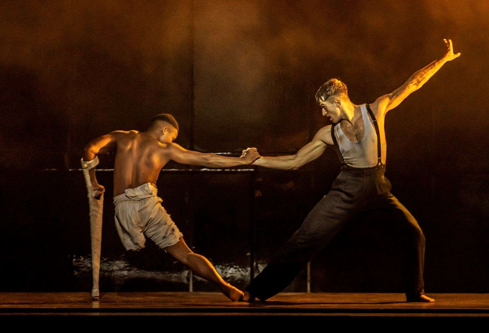 PEAKY BLINDERS by Knight, , Writer - Steven Knight, Choreographer and Director - Benoit Swan Pouffer, Music - Roman Gianarthur, Designer - Moi Tran, Lighting - Natasha Chivers, Costumes - Richard Gellar, Rambert, 2022, Credit: Johan Persson/
