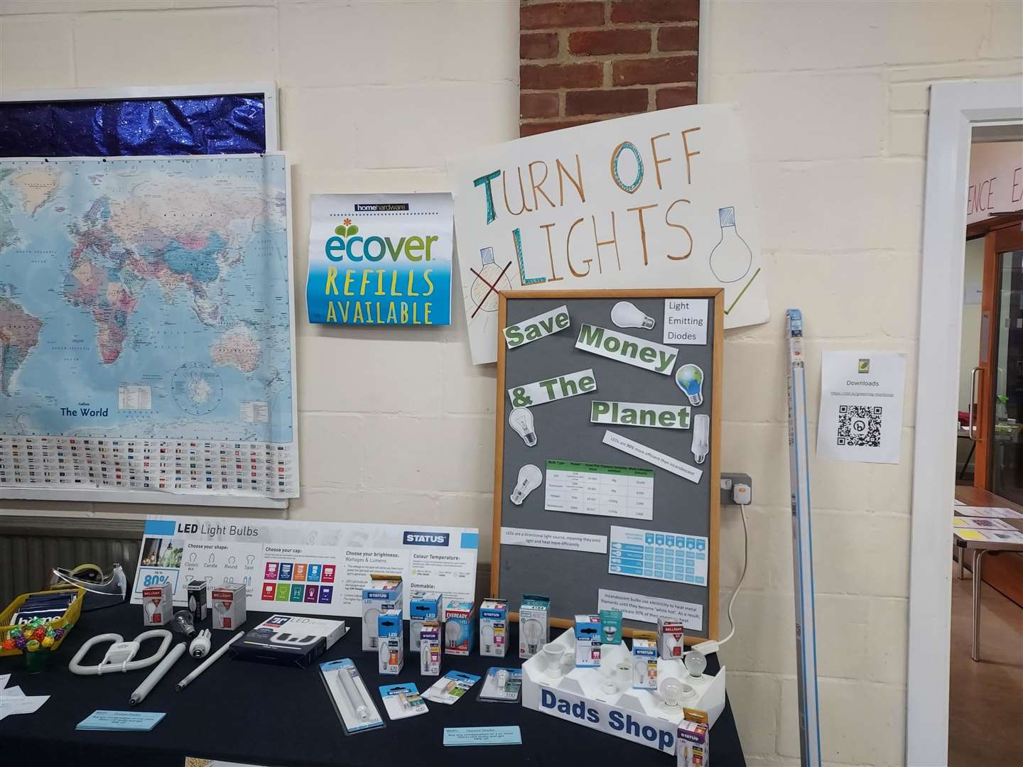 Fun and informative information boards. Credit: Rich and Em Perkins