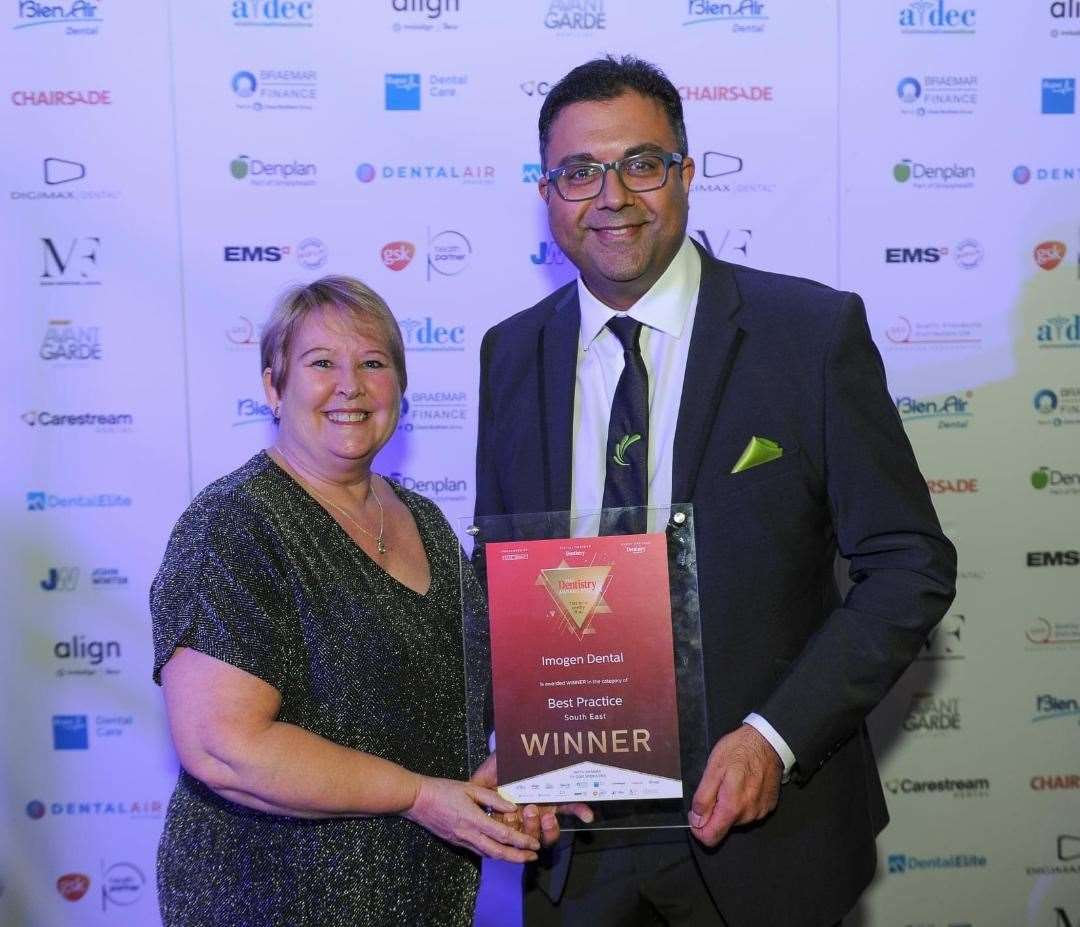 Dr Neel Tank, and treatment co-ordinator Kim Willis