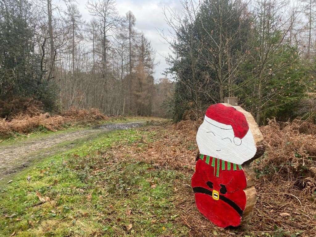 A snowman on last year's Englefield Snowman Trail