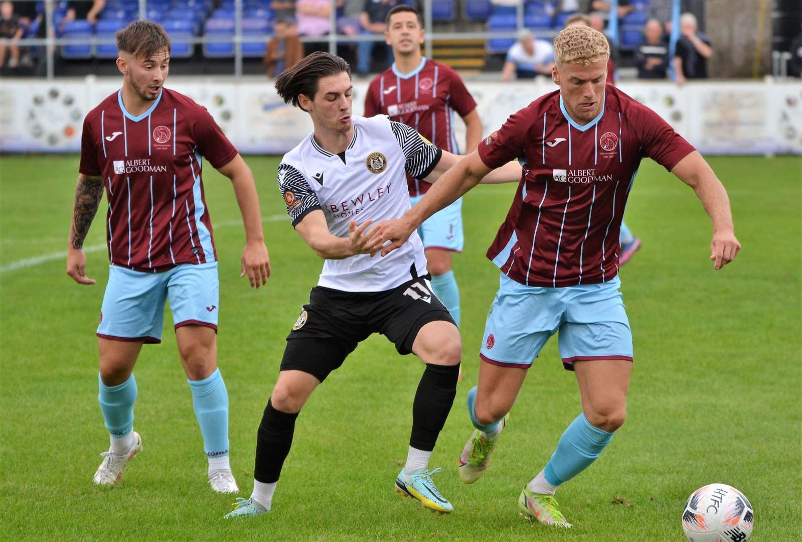 Ben Allen replaced the injured Jake Evans