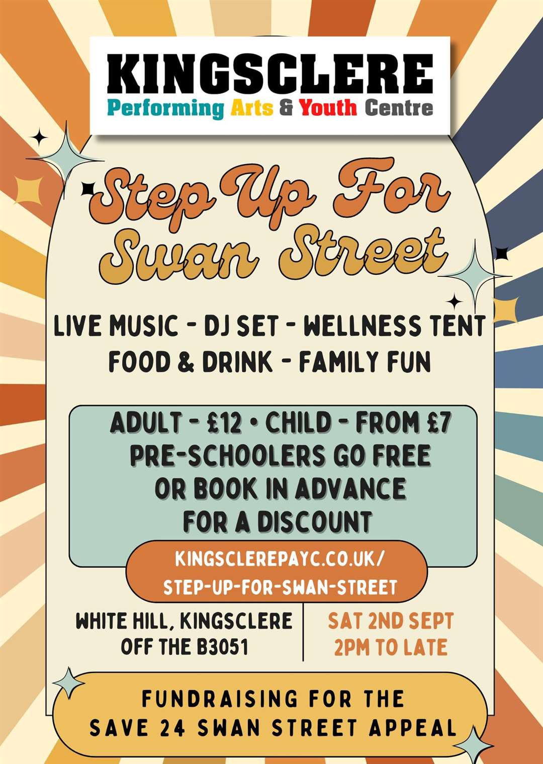 The poster for this weekend's event