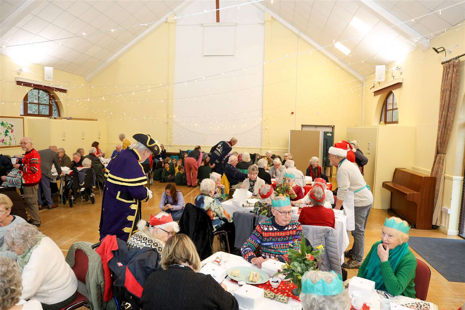 Newbury mayor’s Christmas tea party 2024