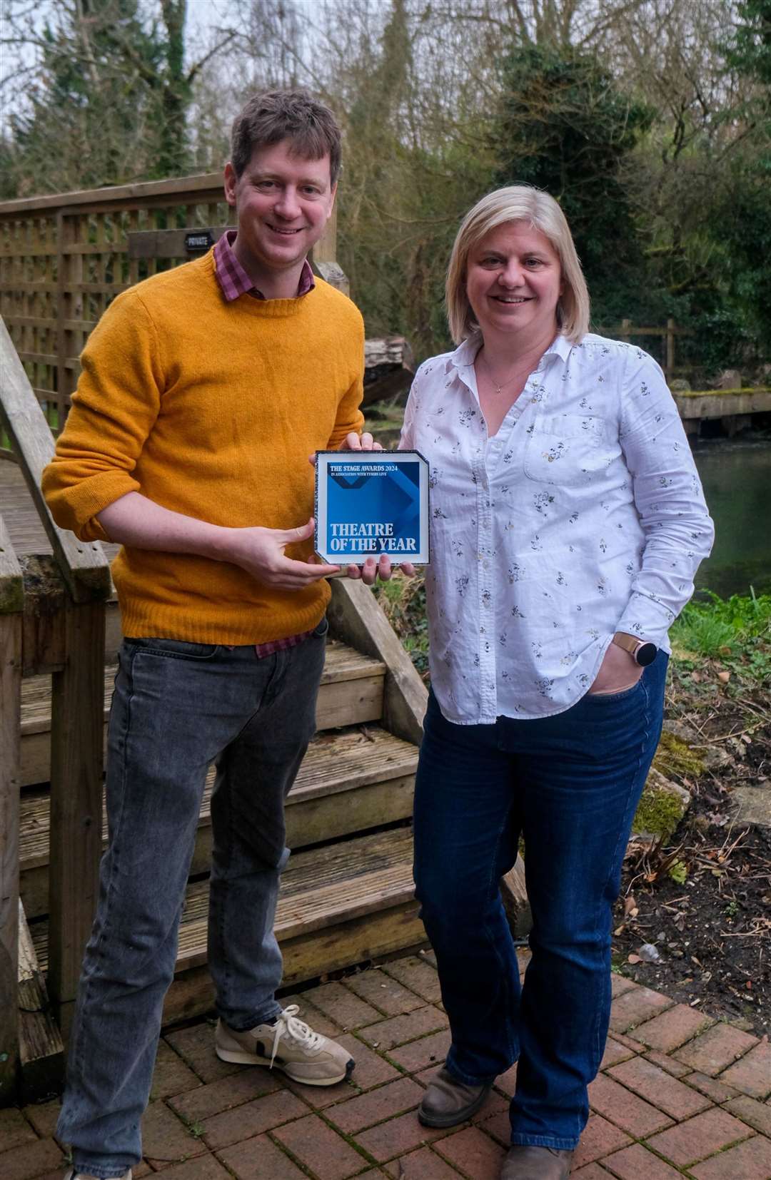 Claire Murray and Paul Hart