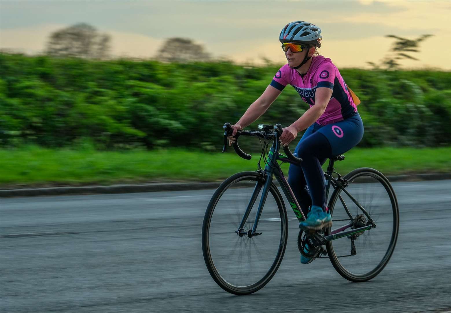 Newbury Velo held an event aimed at encouraging more women to take up time trialling