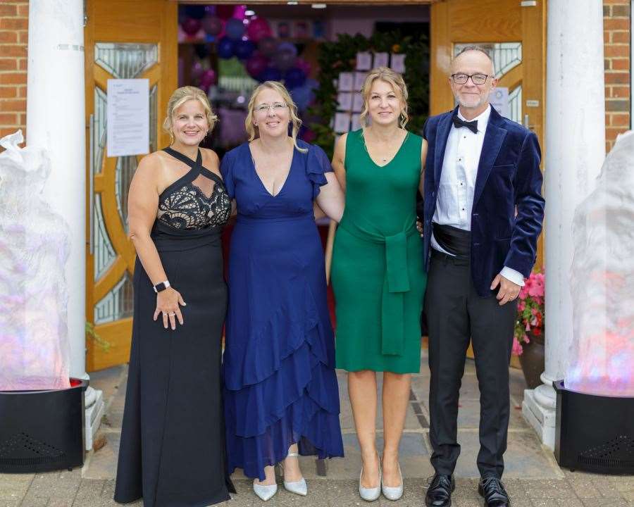 The KCRF group at last year's gala ball