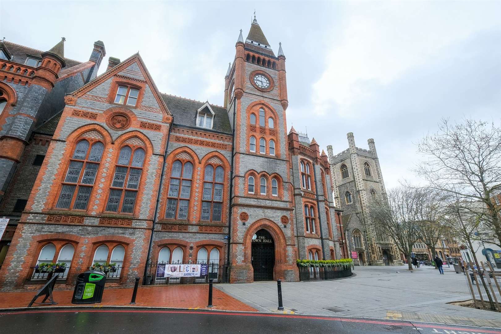 The inquest was held at Reading Town Hall