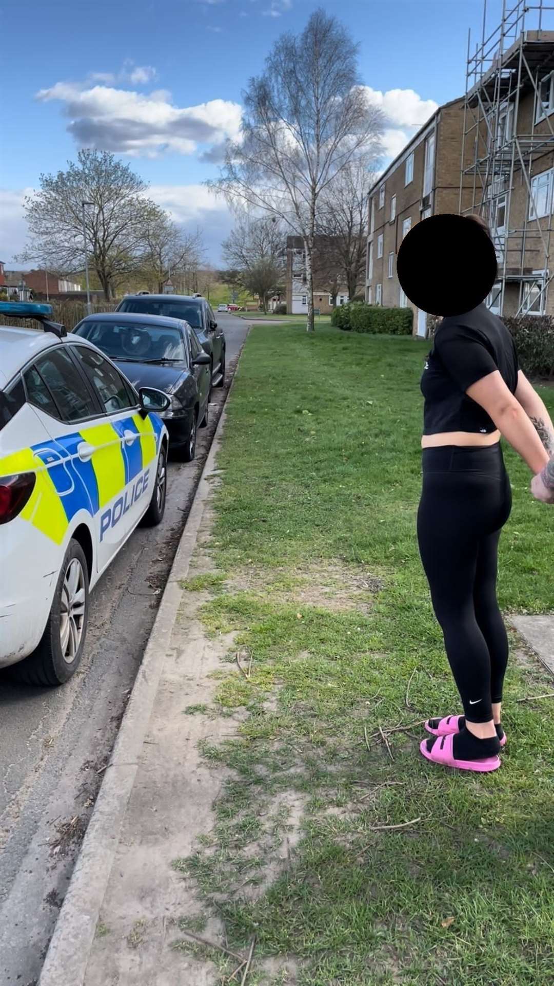 The woman was tracked down in Bracknell (Credit: TVP)