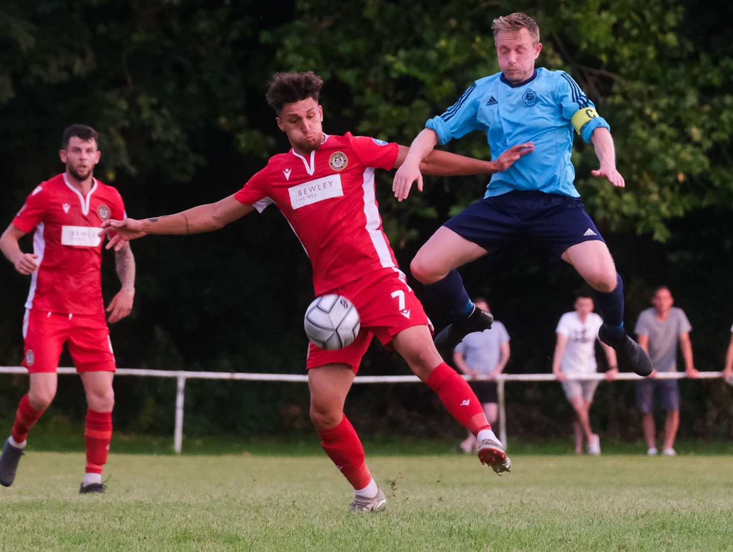 Hungerford's George Smith fights for possession