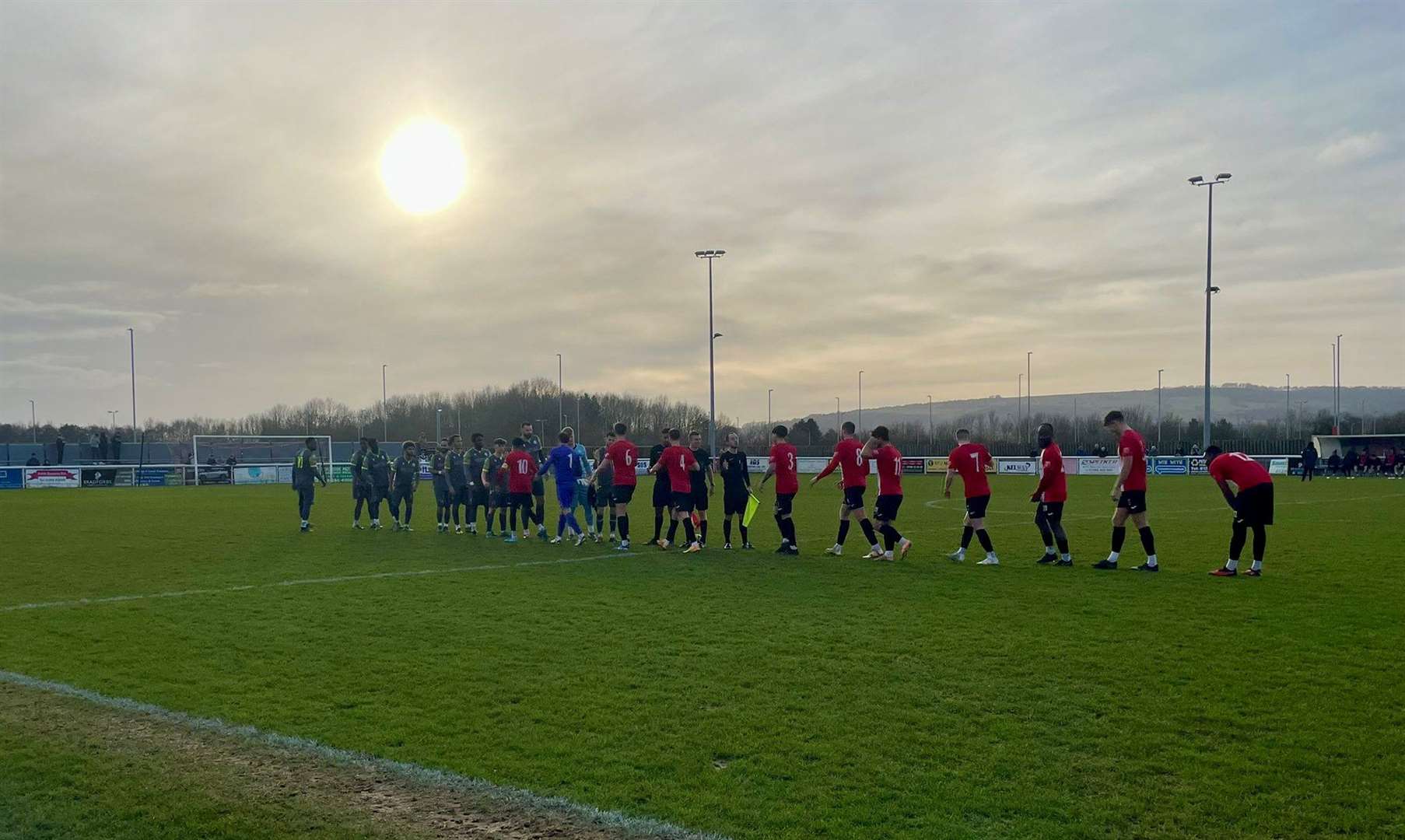 Thatcham take on Evesham - Photo: Thatcham Town FC