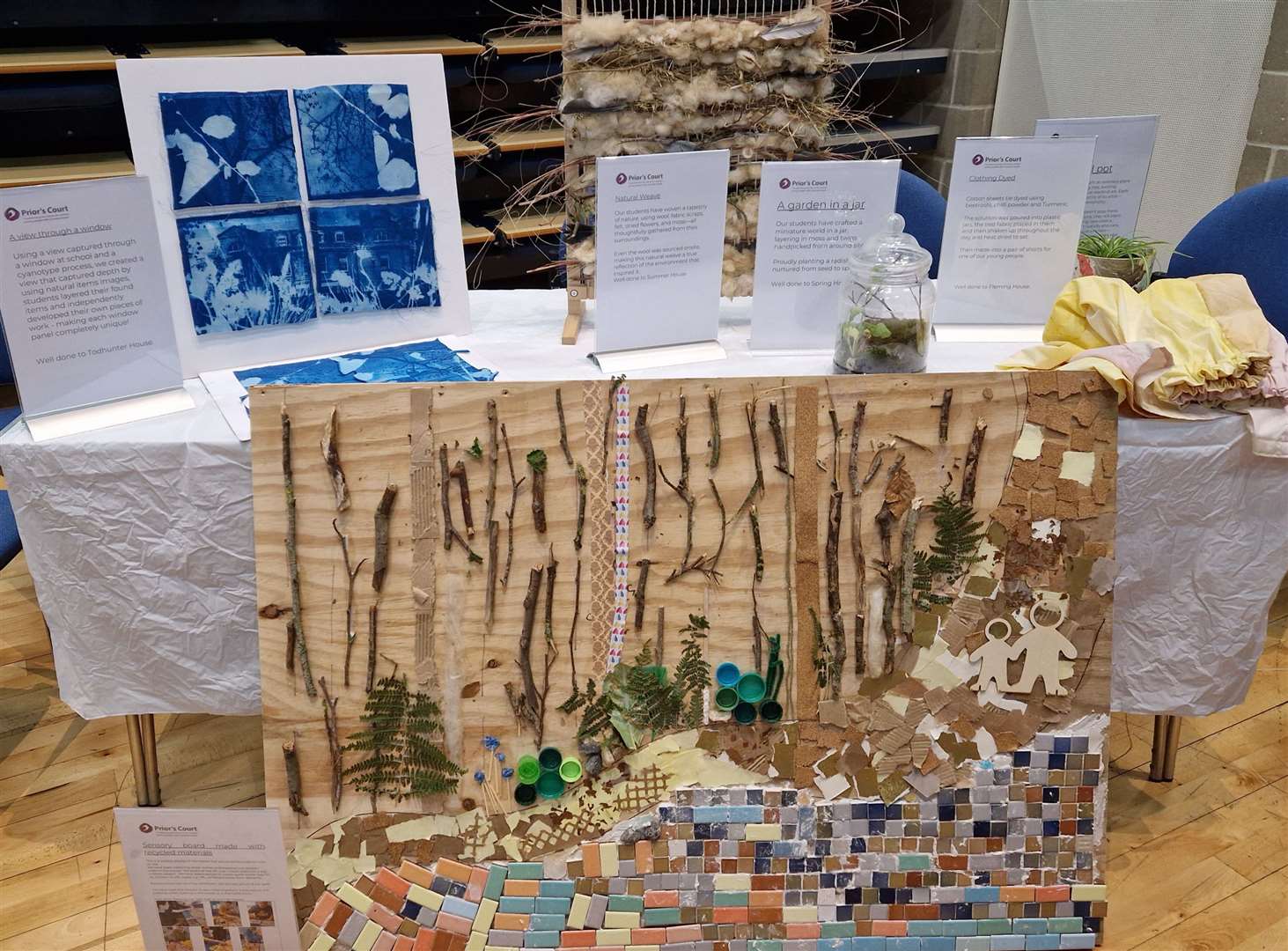 Prior’s Court School display