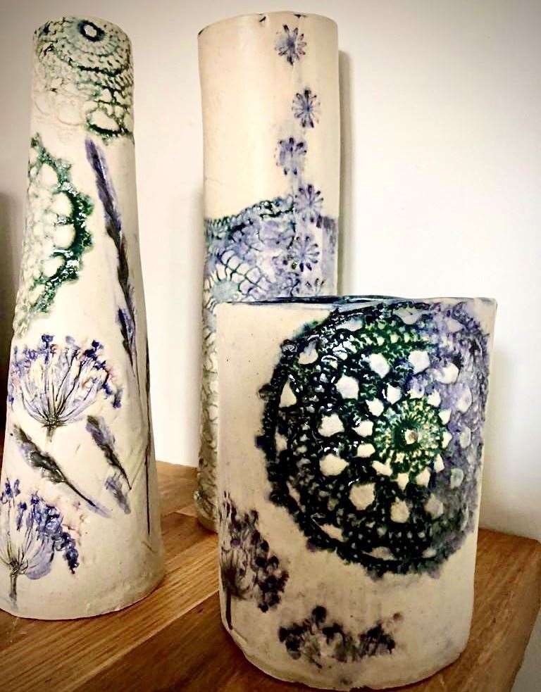 Katy Morris & Jill Hobbs are showing at Sunrise studio