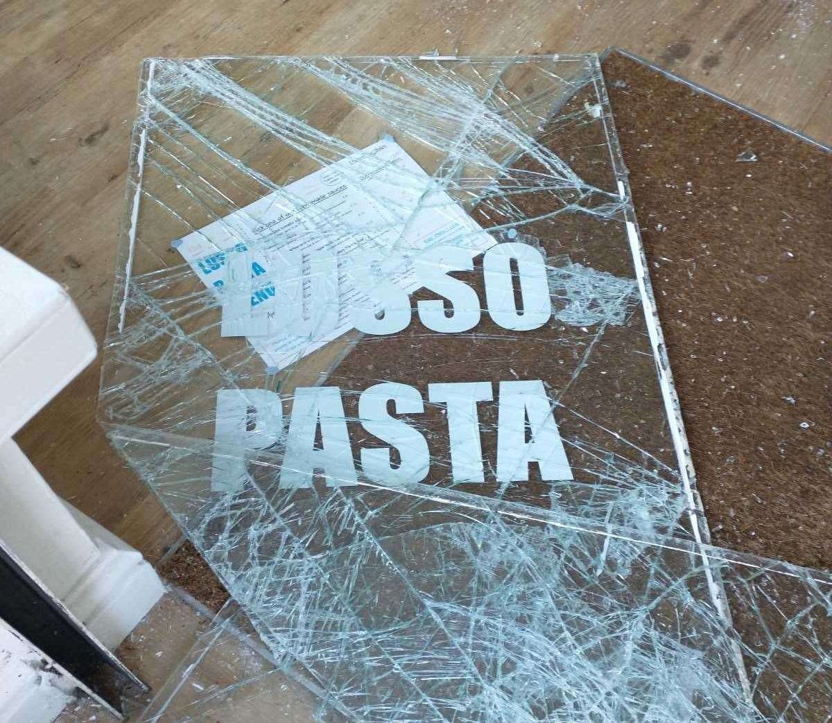 Lusso was broken into on Saturday.