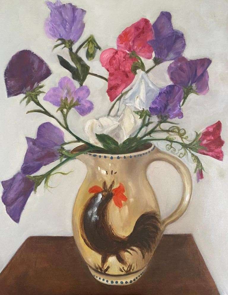 Sweet peas, Maidia Freedman