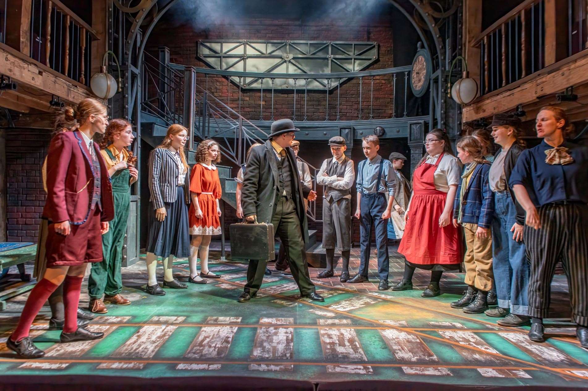 Watermill Youth Ensemble Emil and the Detectives pic: Jamie Ledwith