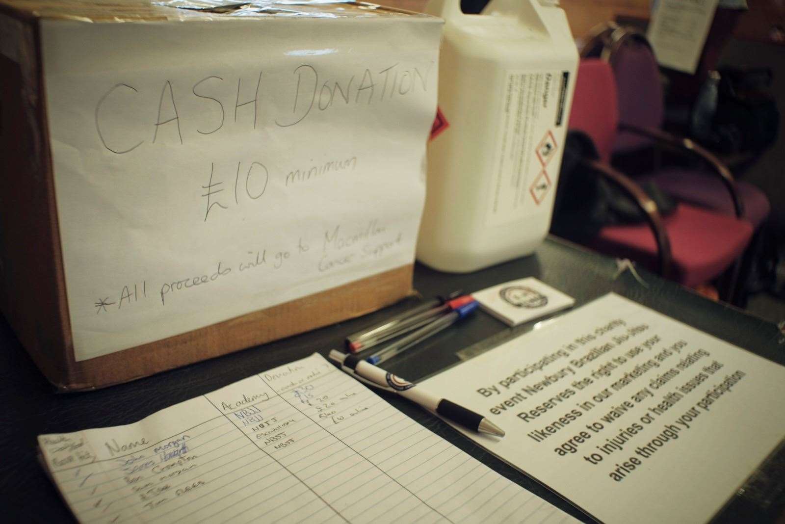 Cash poured in to support Macmillan Cancer Support