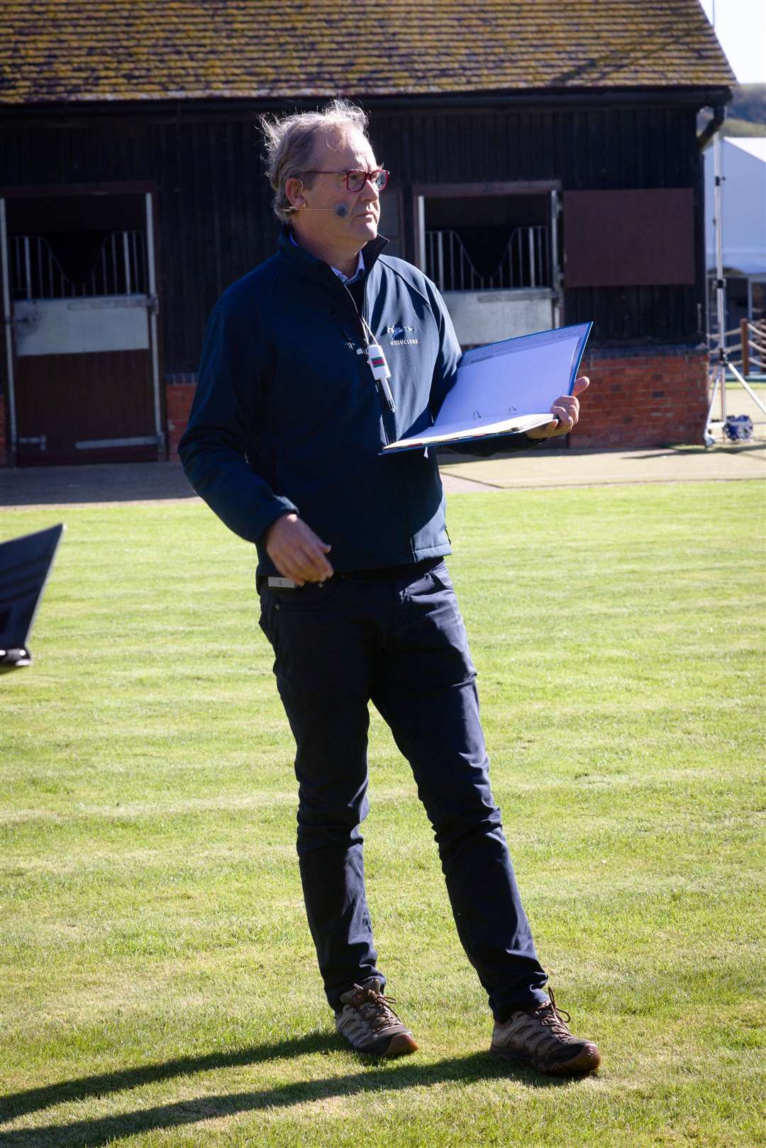 Harry Herbert gives guests a detailed insight into each of this year's crop