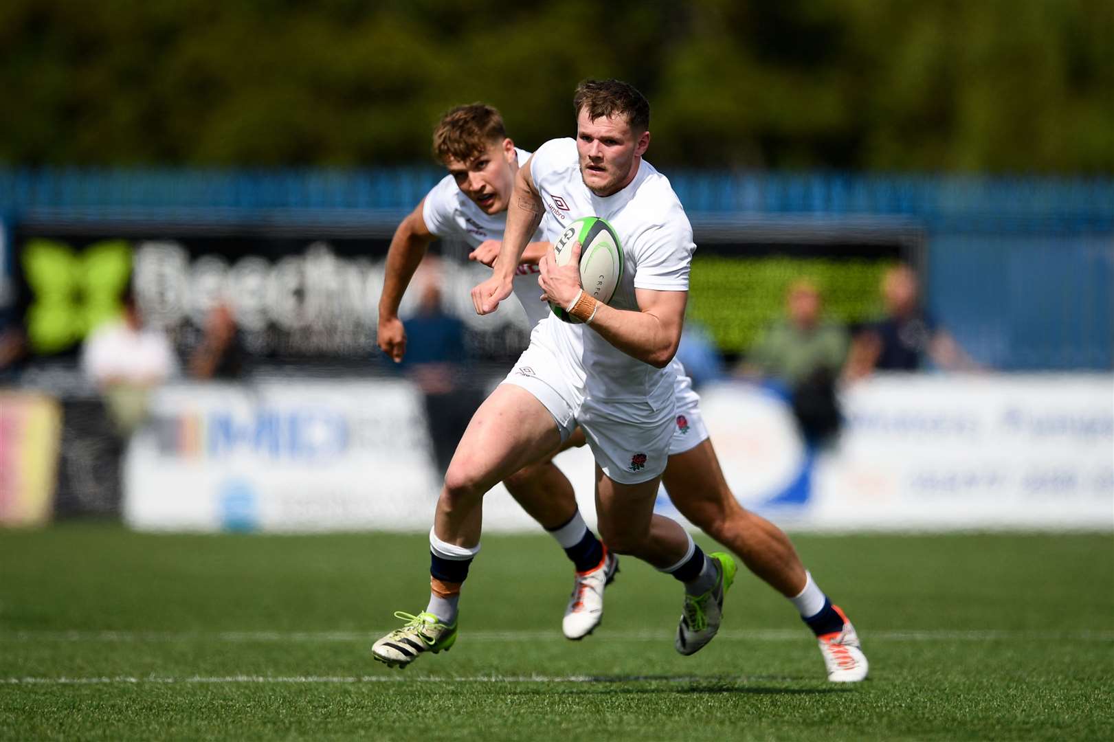 Ollie Allan on England duty in Coventry - Photo: RFU Collection via JMP UK