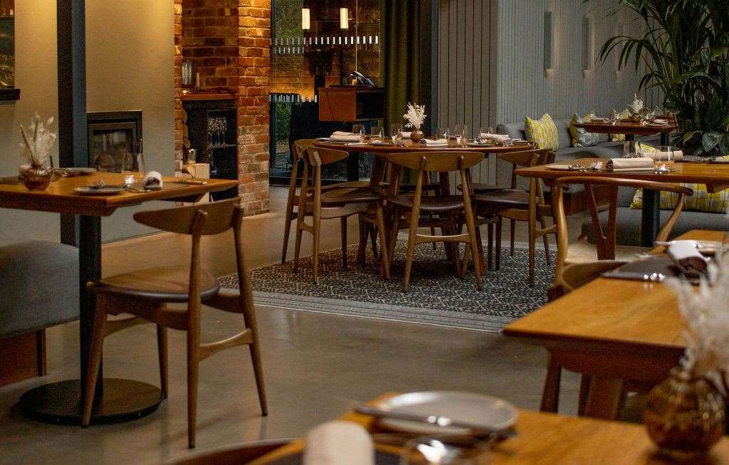 Inside The Woodspeen restaurant
