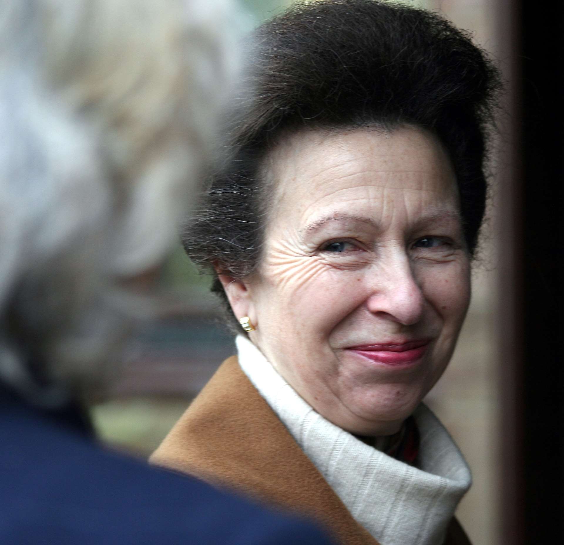 Princess Anne visits Newbury in 2005