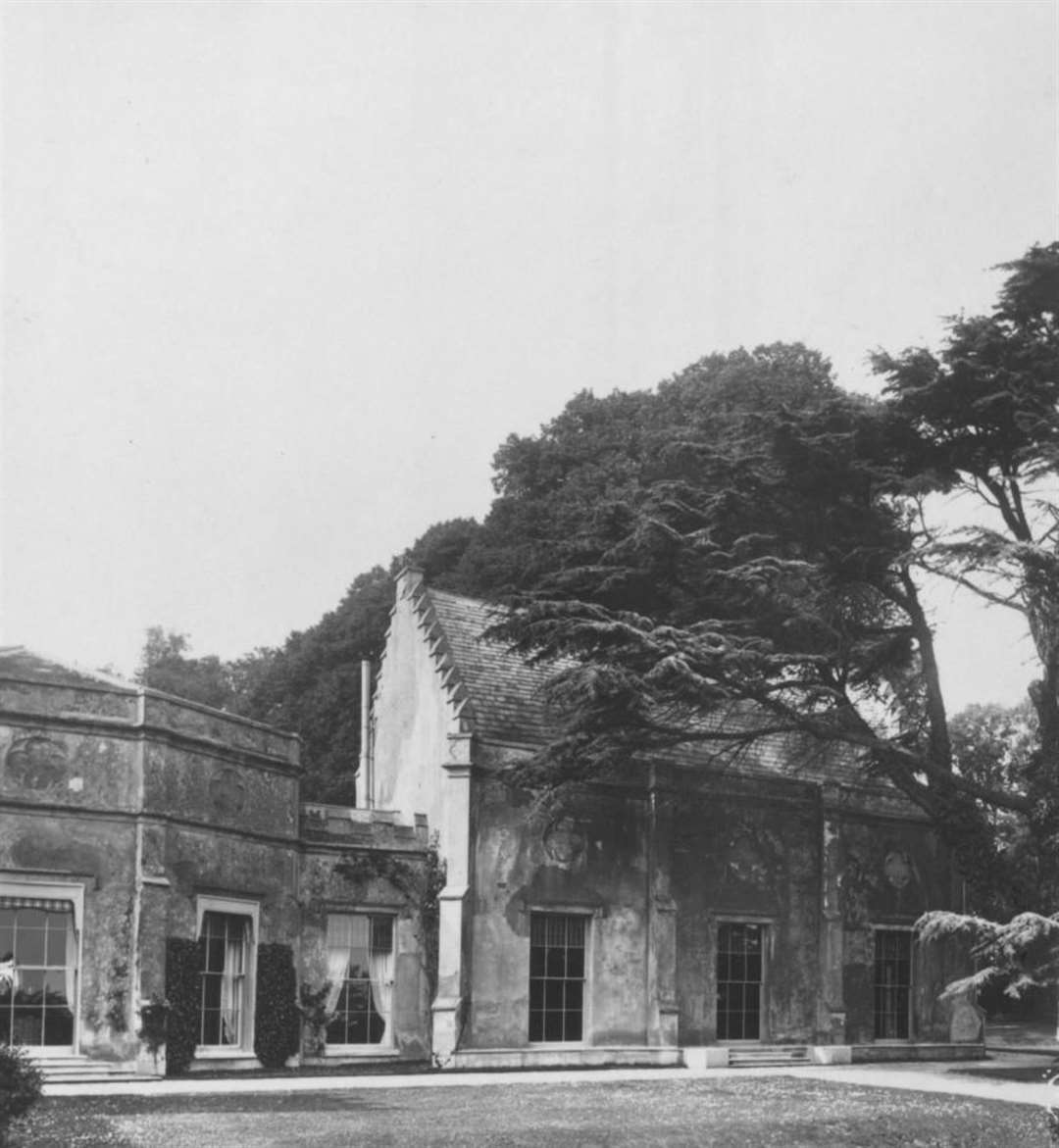 The Chapel at Sandleford Priory in 1906 by Evelyn Elizabeth Myers