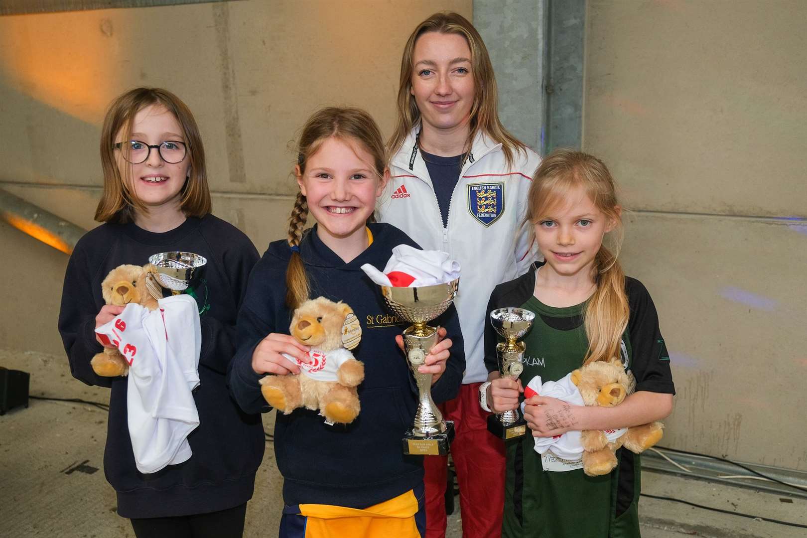 From left: Quinn Joyce, Harriet Saunders and Ella McDonald