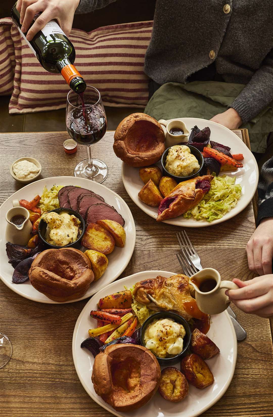 A sample Heartwood menu
