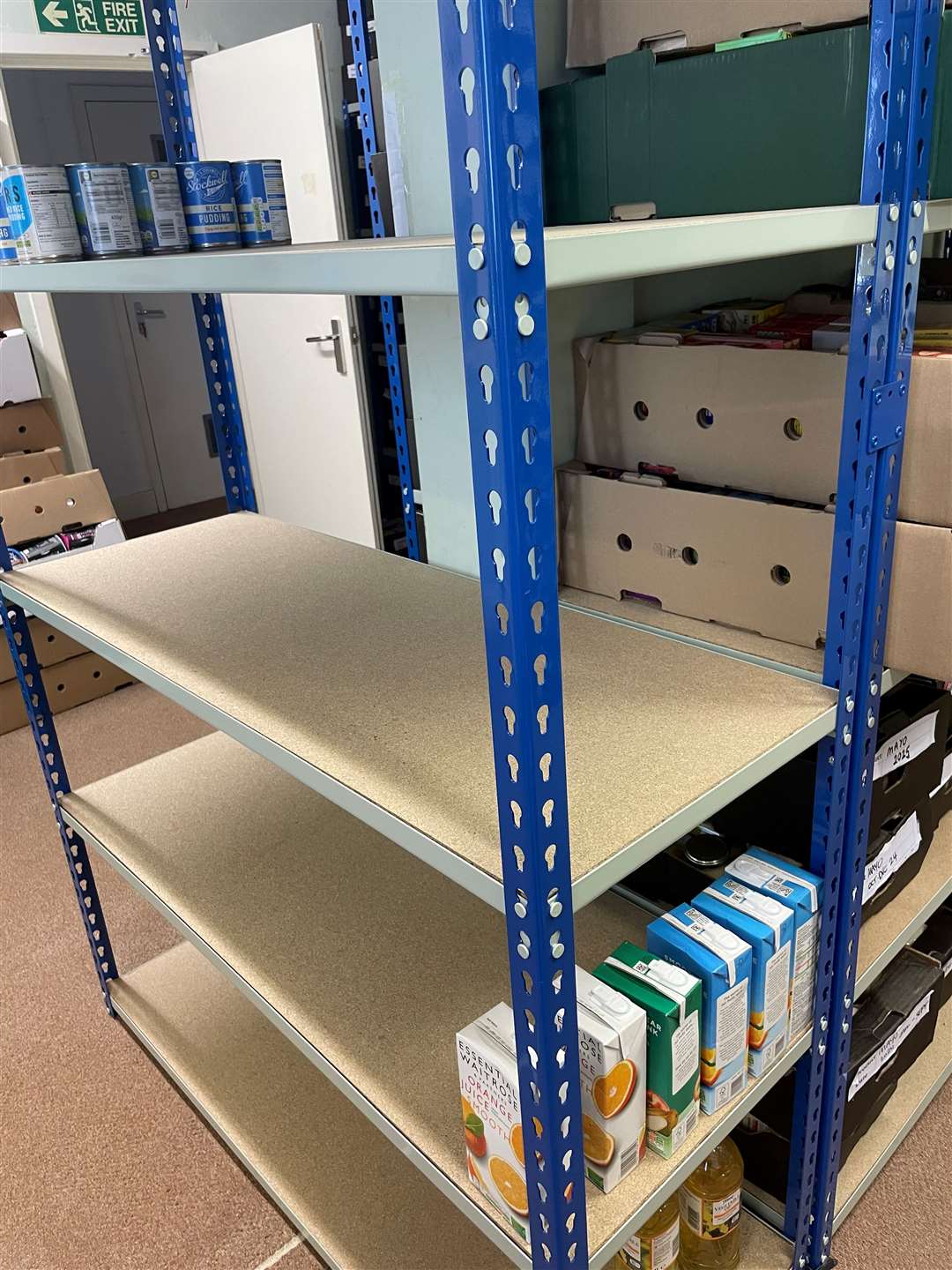 West Berks Foodbank is reporting that current stock levels are seriously depleted