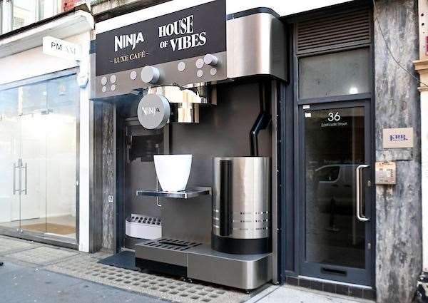 Just off Oxford Street, Ninja House of Vibes Café is open until this weekend Picture: Cover Images