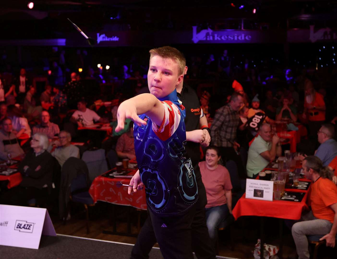 WDF Boy's World Champion, Thatcham's Archie Self - Photo: Chris Sargeant
