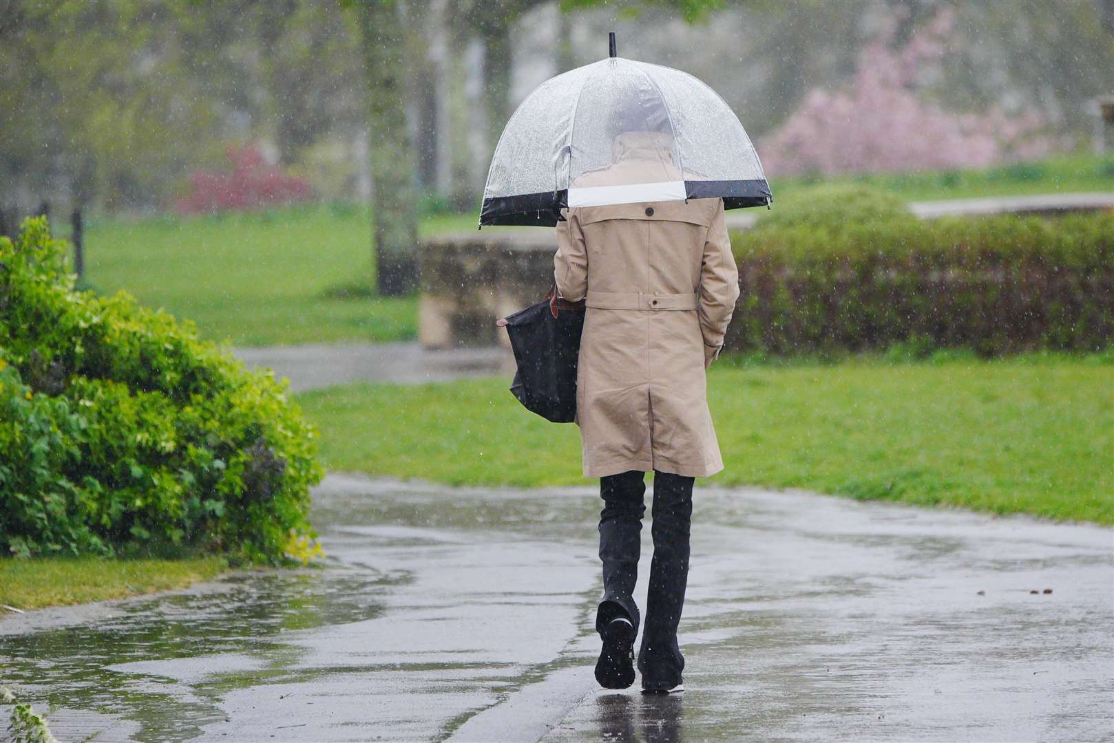 Showers are expected across the UK over the bank holiday weekend (Ben Birchall/PA)