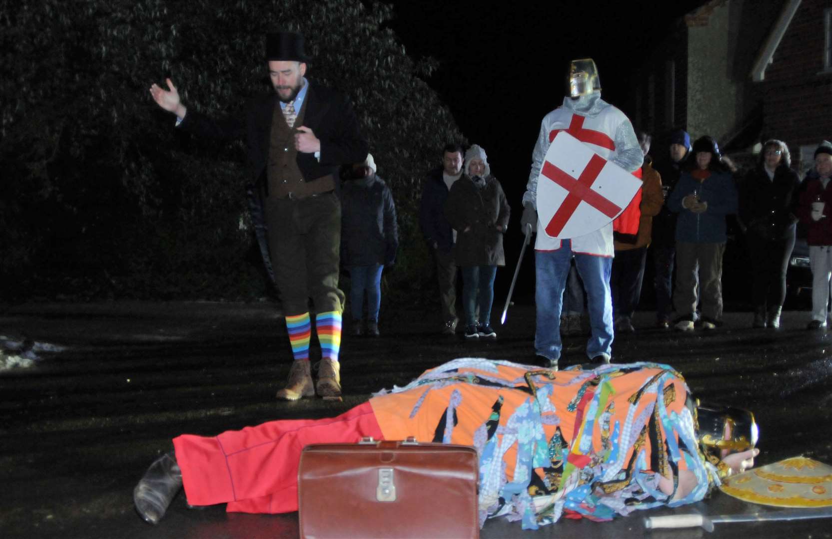 Aldworth Mummers Pic: Geoff Fletrcher