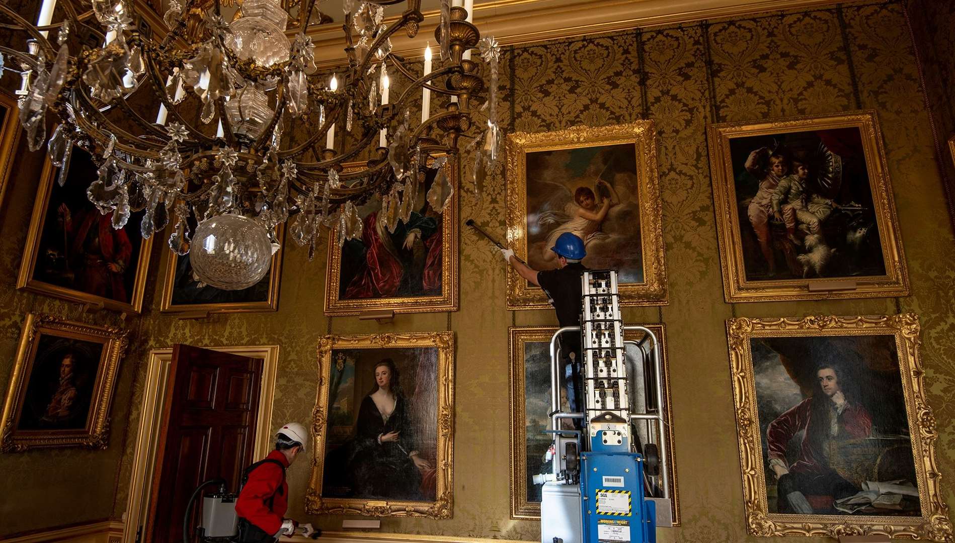 Blenheim Palace deep clean