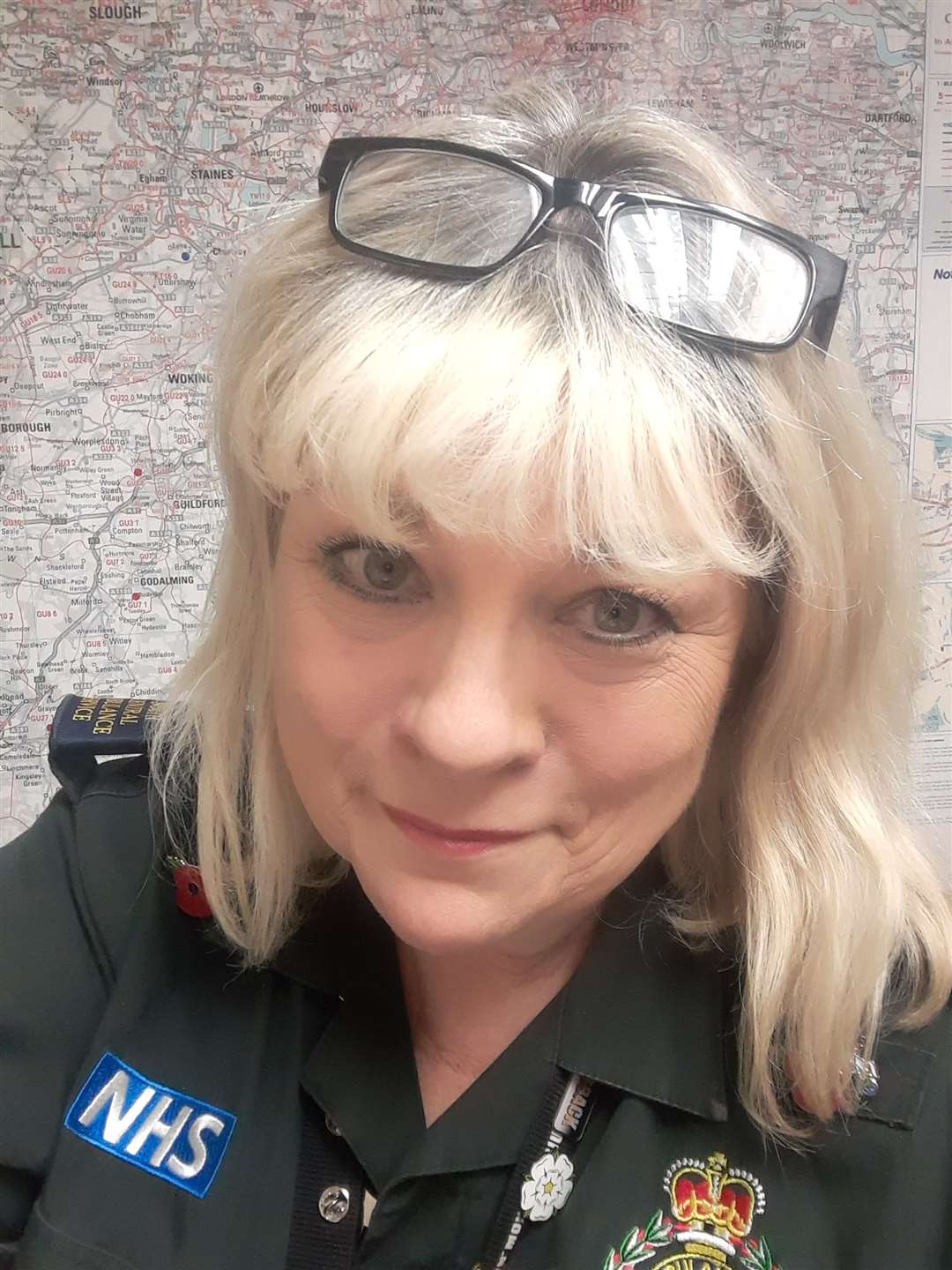 Sandie Jackson, from SCAS, is attending the service at Westminster Abbey