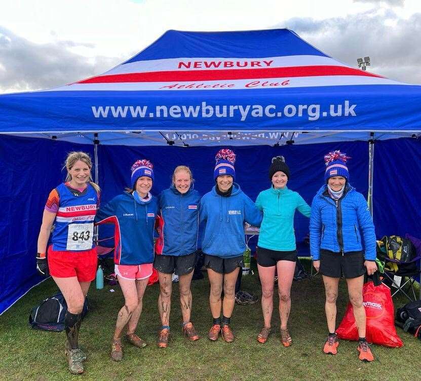 Newbury AC's senior women's team are in a fight for the league title